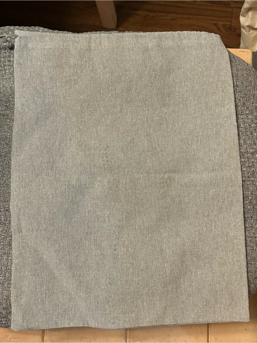 Aquatalia Neutral Gray Logo Dust Bag
